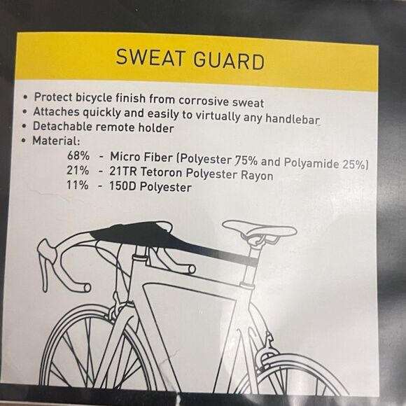 Set CycleOps Riser Tire Leveling Block Sweat Guard Bicycle Trainer - Picture 10 of 15